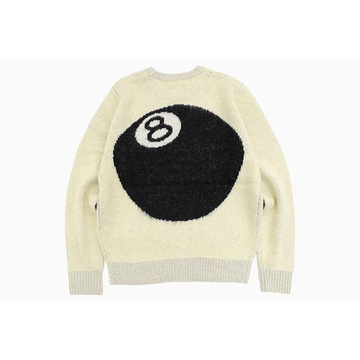 ステューシー セーター STUSSY メンズ 8 Ball Heavy Brushed Mohair (stussy sweater クルーネック 117078 USAモデル 正規)｜icefield｜08