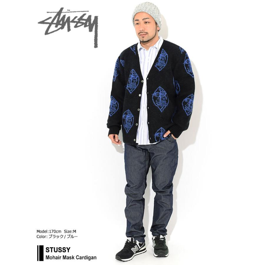STUSSY ステューシー カーディガン Mohair Mask ( stussy STUSSY ステューシー カーディガン Mohair Mask ( stussy