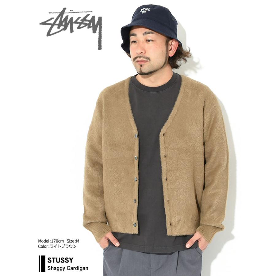 ステューシー カーディガン STUSSY Shaggy ( stussy cardigan シャギー