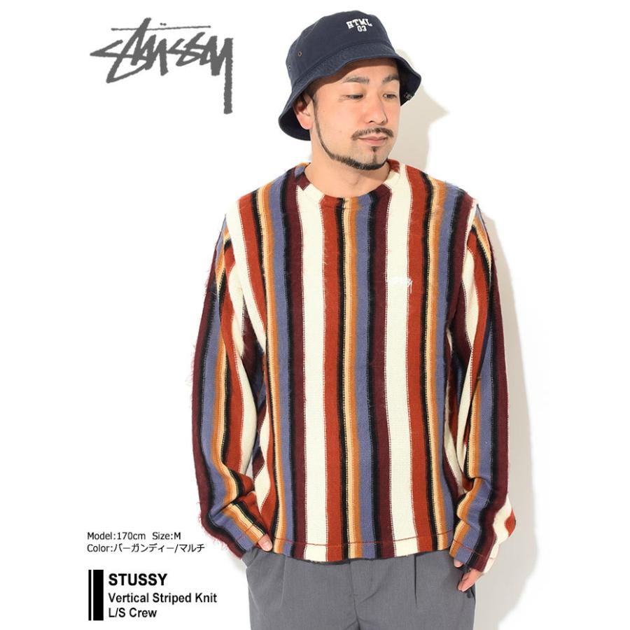 junt93032 Stussy Vertical ストライプニット junt93032様専用 Stussy Vertical ストライプニット - メルカリ