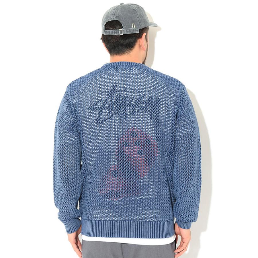 ステューシー セーター STUSSY メンズ Pigment Dyed Loose Gauge (stussy sweater クルーネック ピグメント トップス 117115 USAモデル 正規)｜icefield｜04
