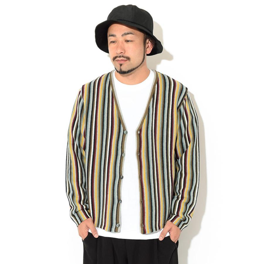 STUSSY（ステューシー） カーディガン メンズ Stripe Pattern ( stussy