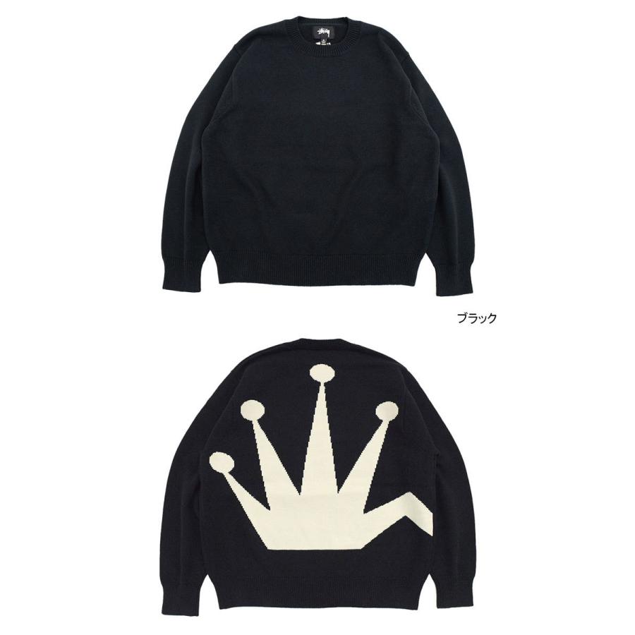 ステューシー セーター STUSSY メンズ Bent Crown ( stussy sweater