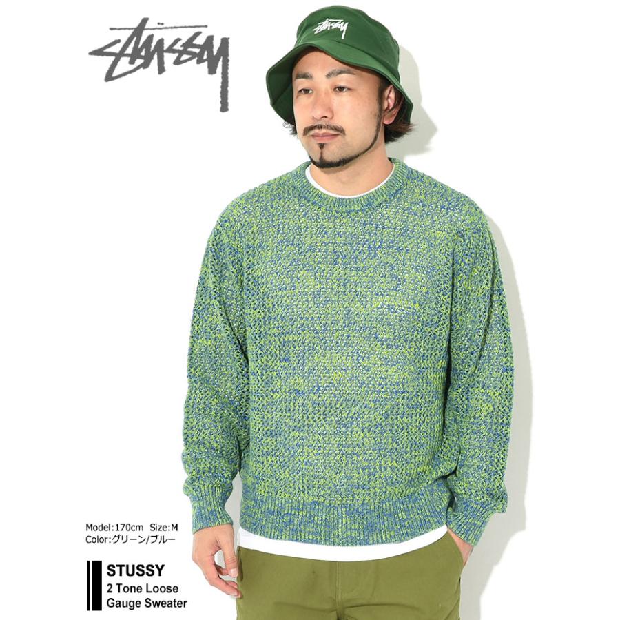 STUSSY ステューシー セーター メンズ 2 Tone Loose Gauge STUSSY ステューシー セーター メンズ 2 Tone Loose Gauge