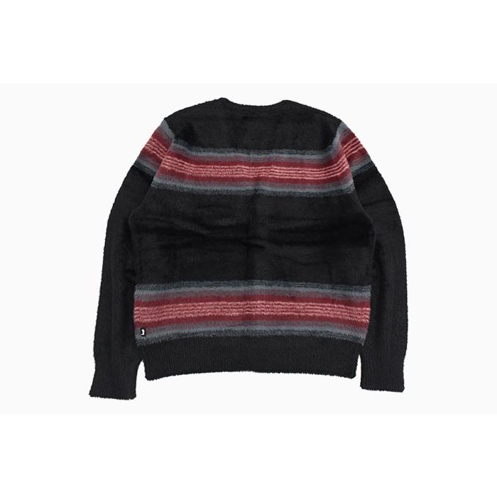 STUSSY ステューシー カーディガン Stripe Shaggy (stussy STUSSY ステューシー カーディガン Stripe Shaggy (stussy