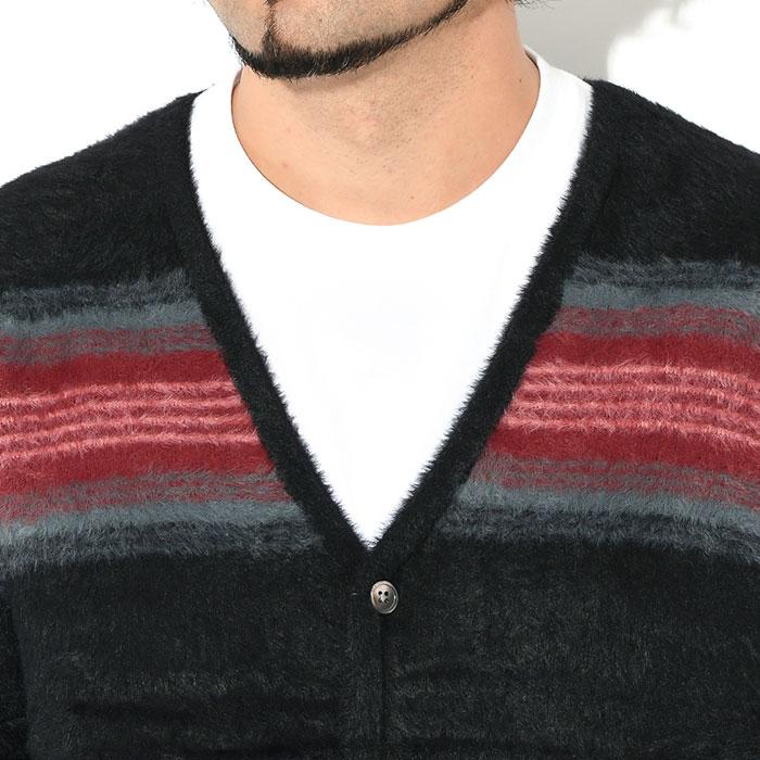 STUSSY ステューシー カーディガン Stripe Shaggy (stussy STUSSY ステューシー カーディガン Stripe Shaggy (stussy