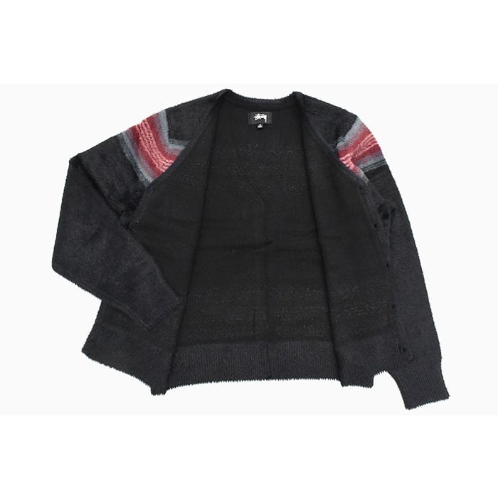 STUSSY ステューシー カーディガン Stripe Shaggy (stussy STUSSY ステューシー カーディガン Stripe Shaggy (stussy