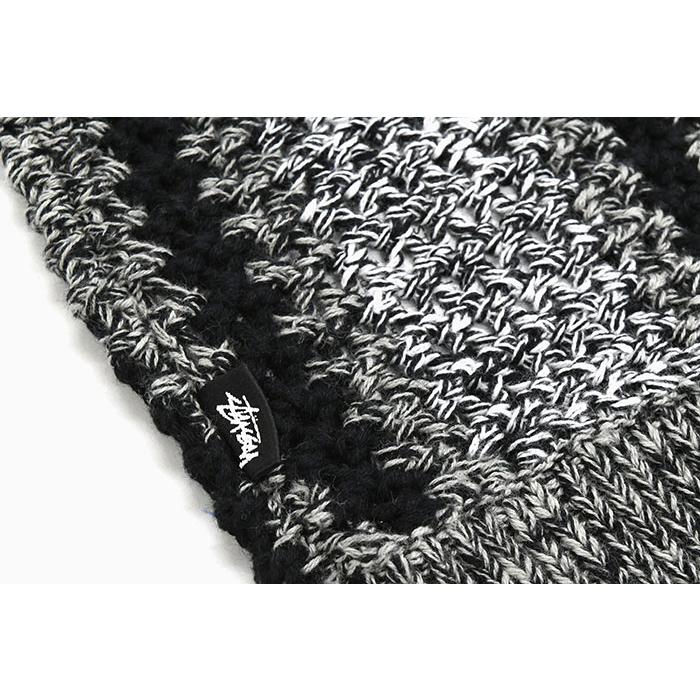 Stussyニット  (BAJA STRIPE LS CREW) Mサイズ Stussy Baja Stripe Long-Sleeve Crew Tee Black Men's - SS24 - US