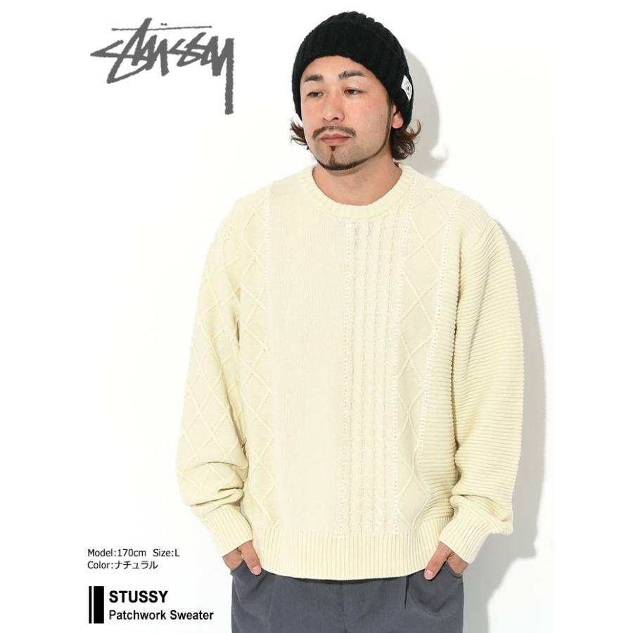 STUSSY（ステューシー） セーター メンズ Patchwork ( stussy sweater