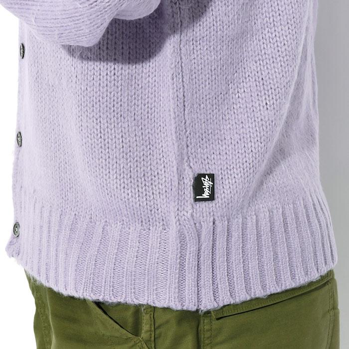 STUSSY ステューシー カーディガン Brushed ( stussy cardigan V STUSSY ステューシー カーディガン Brushed ( stussy cardigan V