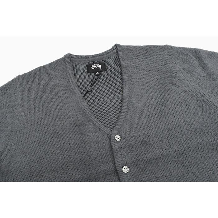STUSSY ステューシー カーディガン Brushed ( stussy cardigan V STUSSY ステューシー カーディガン Brushed ( stussy cardigan V