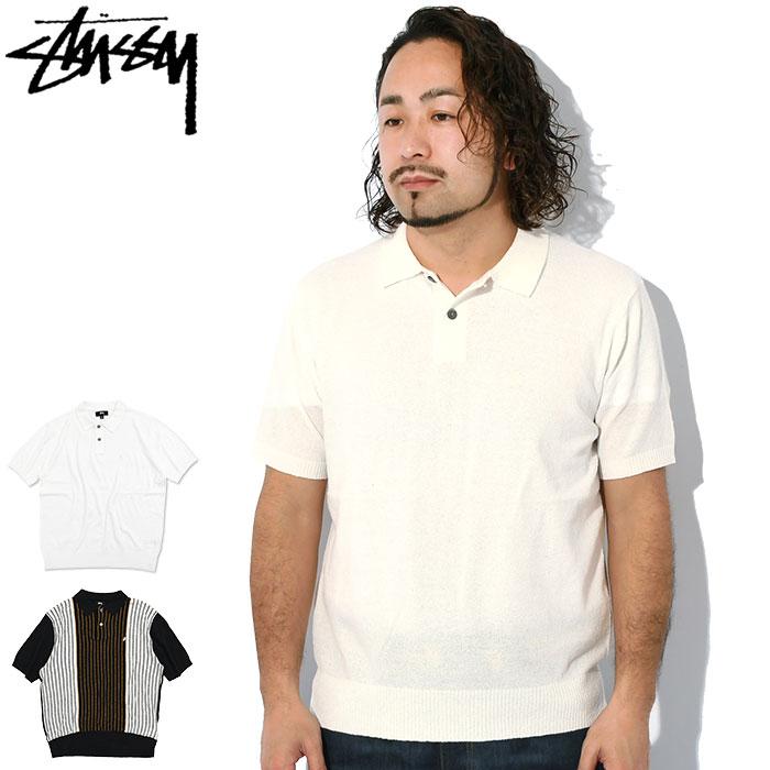 ステューシー ポロシャツ 半袖 STUSSY メンズ Textured ( stussy polo