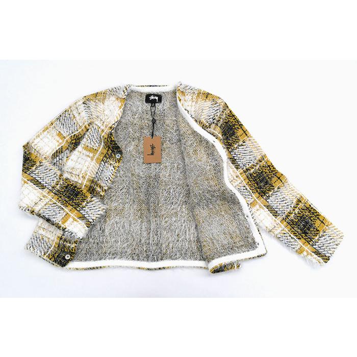 ステューシー カーディガン STUSSY Hairy Plaid ( stussy cardigan Vネック トップス メンズ・男性用 117169 USAモデル 正規 )｜icefield｜11