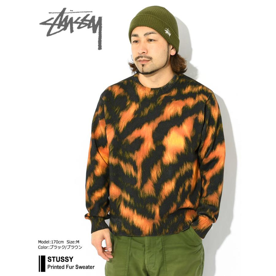 STUSSY ステューシー セーター メンズ Printed Fur ( stussy STUSSY ステューシー セーター メンズ Printed Fur ( stussy