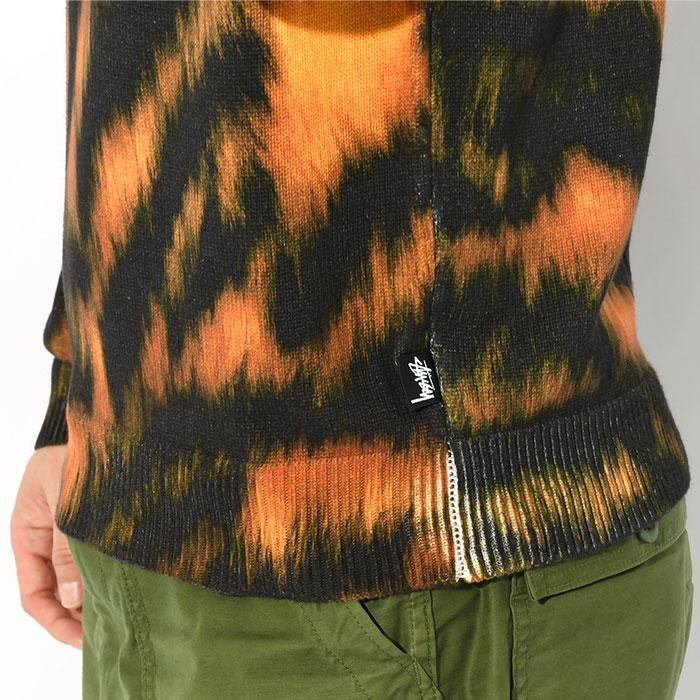 ステューシー セーター STUSSY メンズ Printed Fur ( stussy sweater クルーネック トップス 男性用 117171  USAモデル 正規 )
