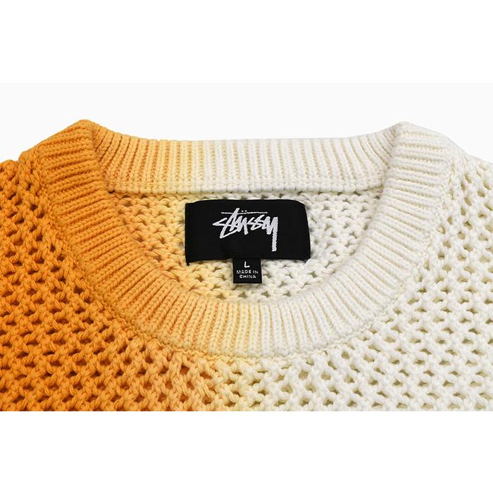 ステューシー セーター STUSSY メンズ Dyed Loose Guage ( stussy sweater クルーネック トップス 男性用 117196 USAモデル 正規 )｜icefield｜07