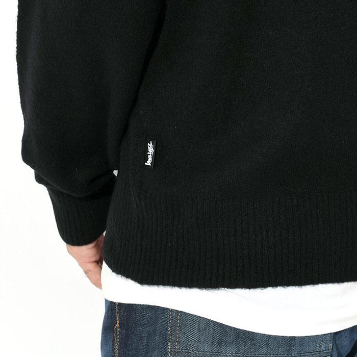 STUSSY ステューシー カーディガン 23FA Brushed ( stussy STUSSY ステューシー カーディガン 23FA Brushed ( stussy