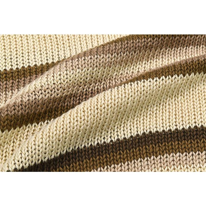 トップス STUSSY TONAL STRIPE LINEN SWEATER Stussy Tonal Stripe Sweater - Multi – Goodhood