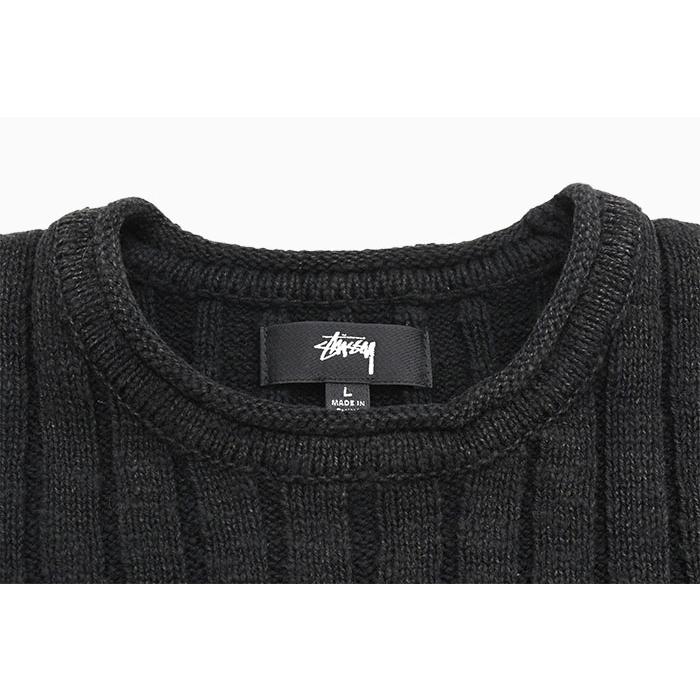 STUSSY ステューシー セーター メンズ Cotton Slub Rib Crew STUSSY ステューシー セーター メンズ Cotton Slub Rib Crew