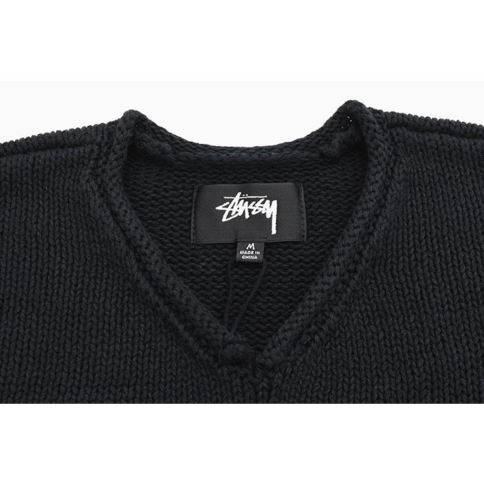 STUSSY（ステューシー） セーター メンズ Roll V Neck ( stussy