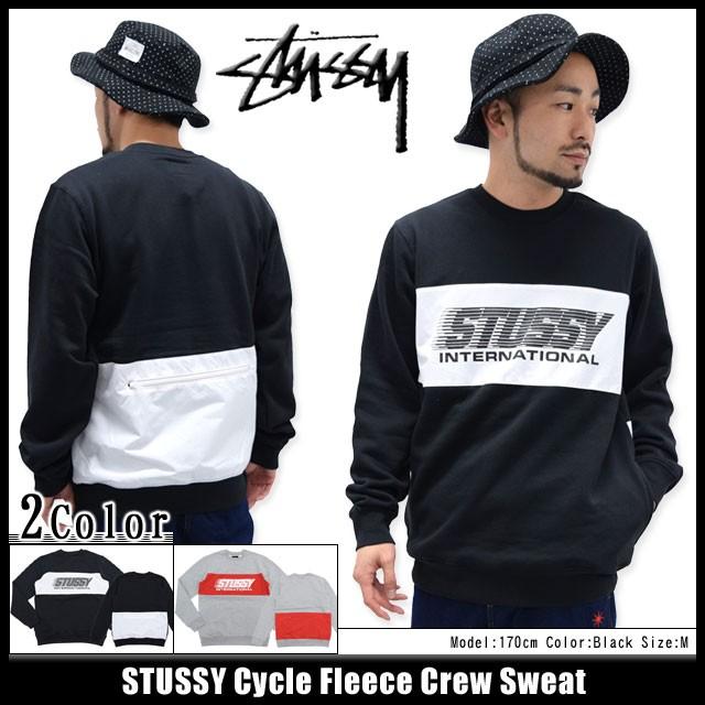 STUSSY（ステューシー） STUSSY Cycle Fleece Crew スウェット(stussy