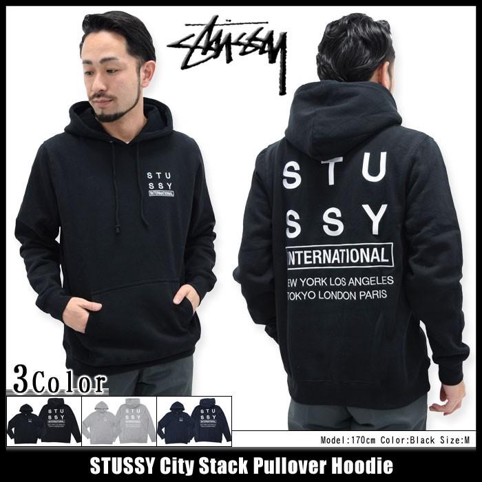 STUSSY（ステューシー） プルオーバー パーカー メンズ City Stack 