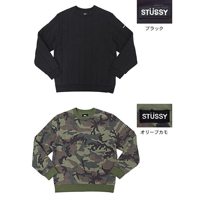 ステューシー STUSSY トレーナー メンズ Quilted(stussy crew sweat スウェット トップス 男性用 118208)｜icefield｜02