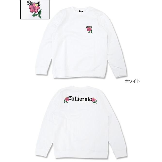 Stüssy ホワイト スウェット トレーナー STUSSY ステューシー トレーナー メンズ Dice ( stussy sweat