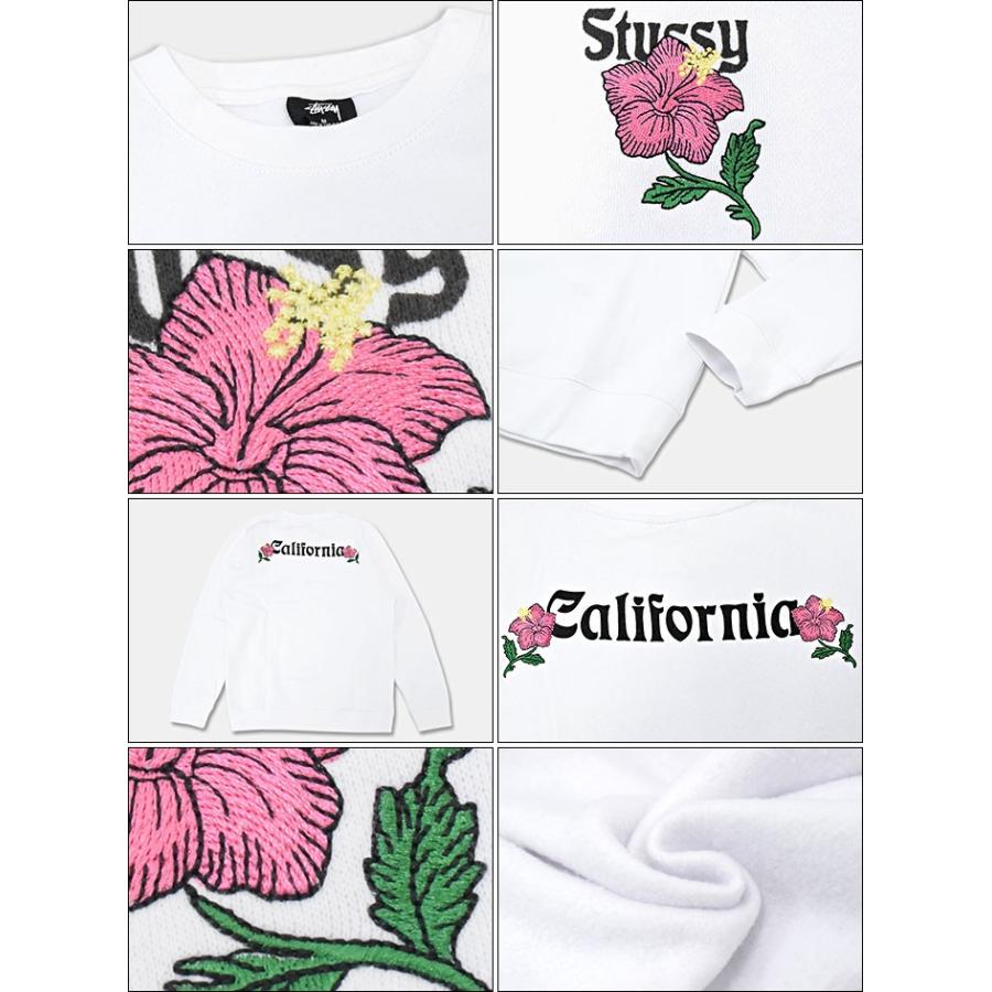 stussy スウェット　Cali Girl Crew STUSSY ステューシー トレーナー メンズ California Applique