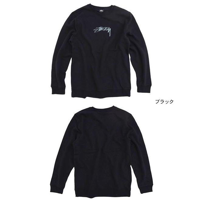 ステューシー STUSSY トレーナー メンズ Smooth Stock Applique(stussy crew sweat スウェット トップス 男性用 118253)｜icefield｜02