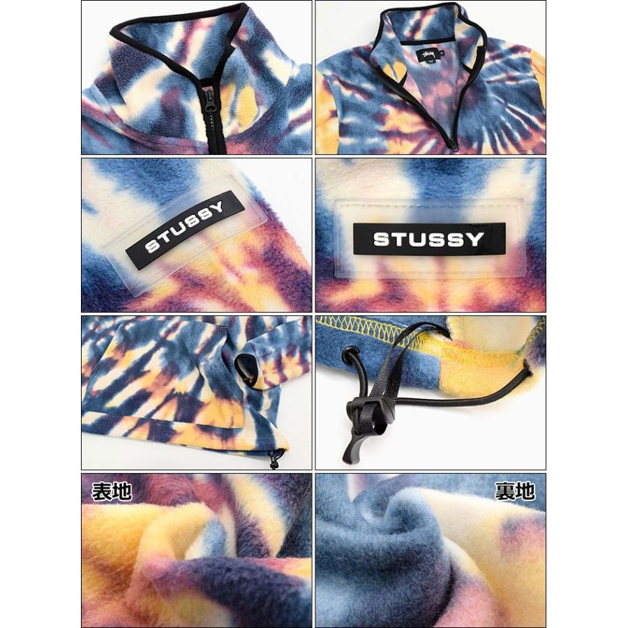 STUSSY ステューシー ジャケット メンズ Tie Dye Polar Fleece