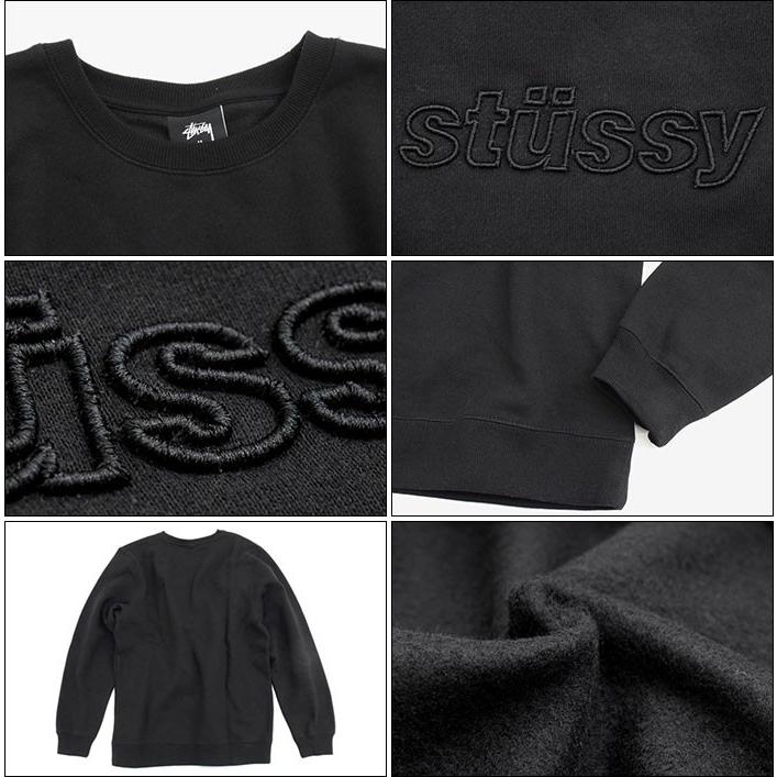 ステューシー STUSSY トレーナー メンズ 3D Raised Applique(stussy crew sweat スウェット トップス 男性用 118263)｜icefield｜03