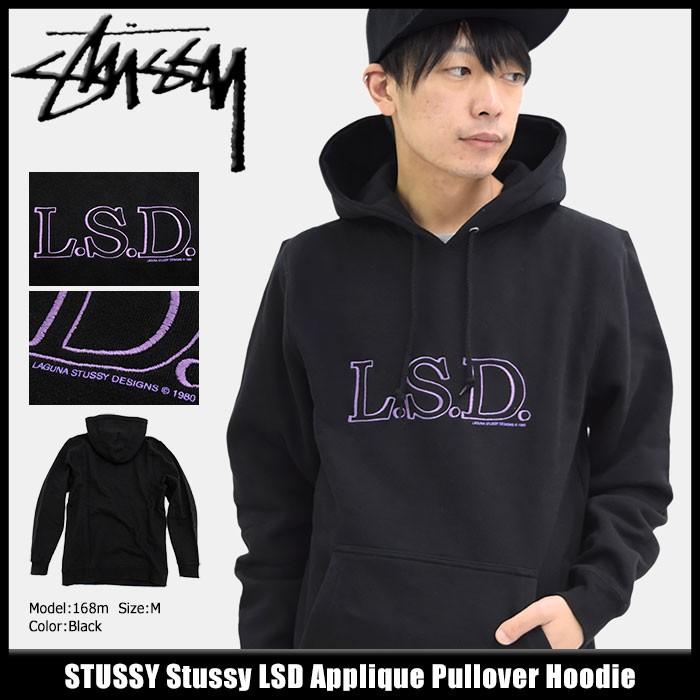 ステューシー プルオーバー パーカー STUSSY メンズ Stussy LSD Applique(stussy Pullover