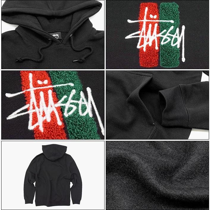 STUSSY ステューシー プルオーバー パーカー メンズ Bars Logo STUSSY ステューシー プルオーバー パーカー メンズ Bars Logo