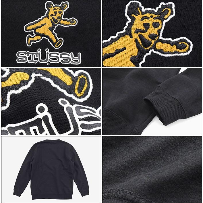 ステューシー STUSSY トレーナー メンズ Bear Applique(stussy crew sweat スウェット トップス 男性用 118277)｜icefield｜03