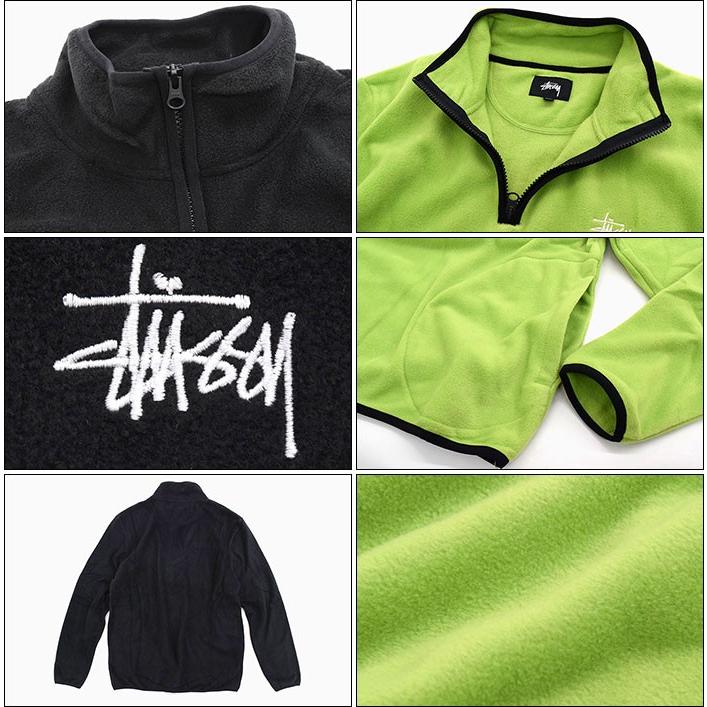 ステューシー ジャケット STUSSY メンズ Polar Fleece Half Zip(stussy JKT フリース ハーフジップ アウター  男性用 118287 USAモデル 正規)