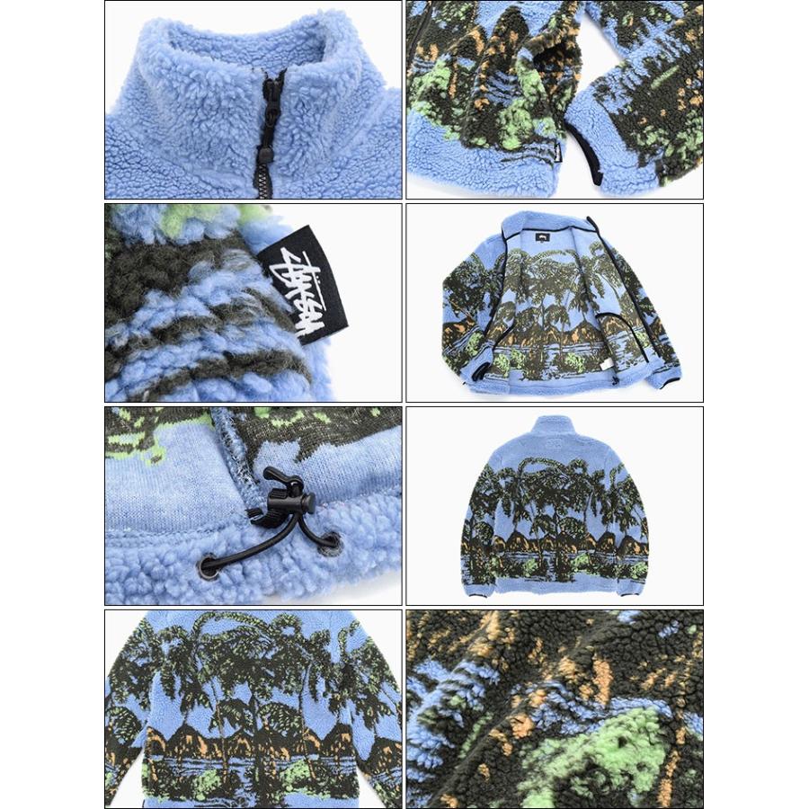 STUSSY ステューシー ジャケット メンズ Hawaiian Jacquard Mock