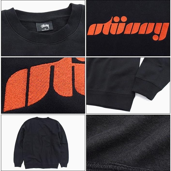 ステューシー トレーナー STUSSY メンズ Pretty Stussy Applique ( stussy crew sweat スウェット トップス 男性用 118337 USAモデル 正規 )｜icefield｜04