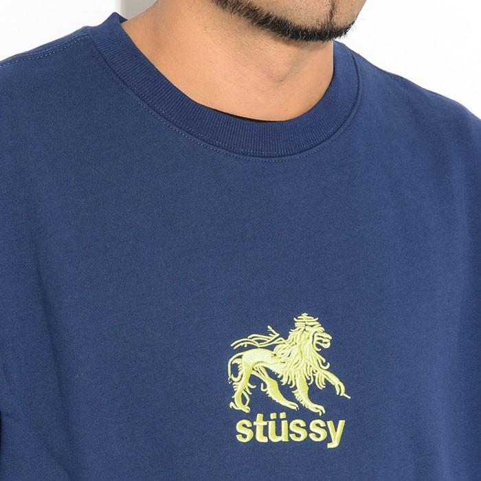 ステューシー トレーナー STUSSY メンズ Stussy Lion Applique (stussy crew sweat スウェット トップス 男性用 118340 USAモデル 正規)｜icefield｜03