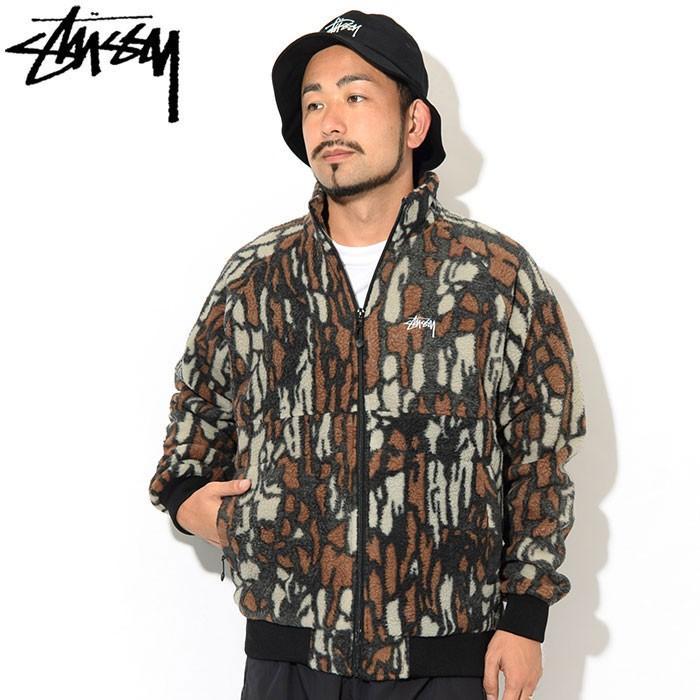 STUSSY ステューシー ジャケット メンズ Tree Bark Fleece (stussy JKT  