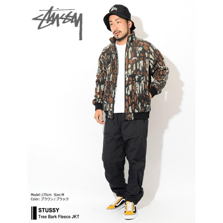 STUSSY（ステューシー） ジャケット メンズ Tree Bark Fleece (stussy