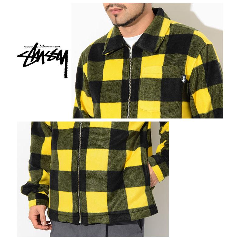 STUSSY ステューシー ジャケット メンズ Polar Fleece Zip Up STUSSY ステューシー ジャケット メンズ Polar Fleece Zip Up