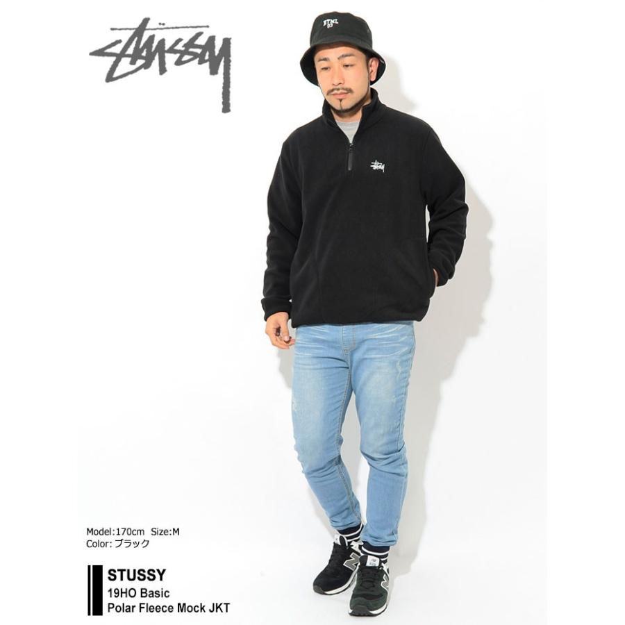 STUSSY（ステューシー） ジャケット メンズ 19HO Basic Polar Fleece