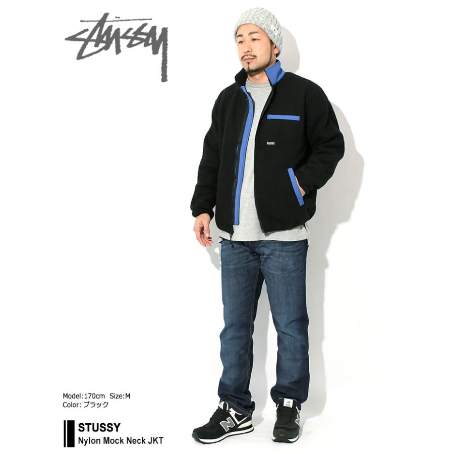 STUSSY ステューシー ジャケット メンズ Nylon Mock Neck STUSSY ステューシー ジャケット メンズ Nylon Mock Neck