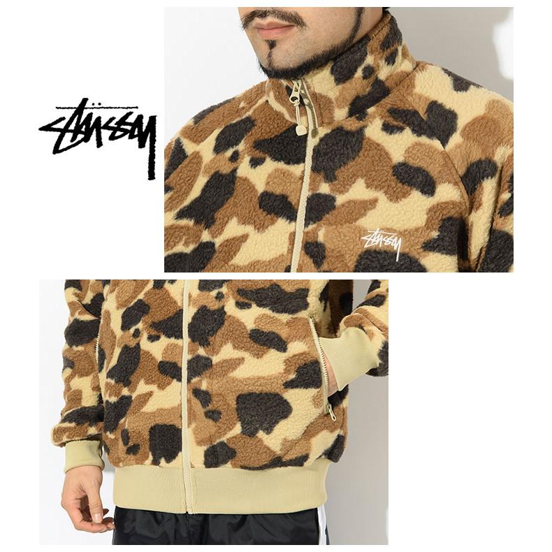 STUSSY ステューシー ジャケット メンズ Camo Fleece ( stussy STUSSY ステューシー ジャケット メンズ Camo Fleece ( stussy