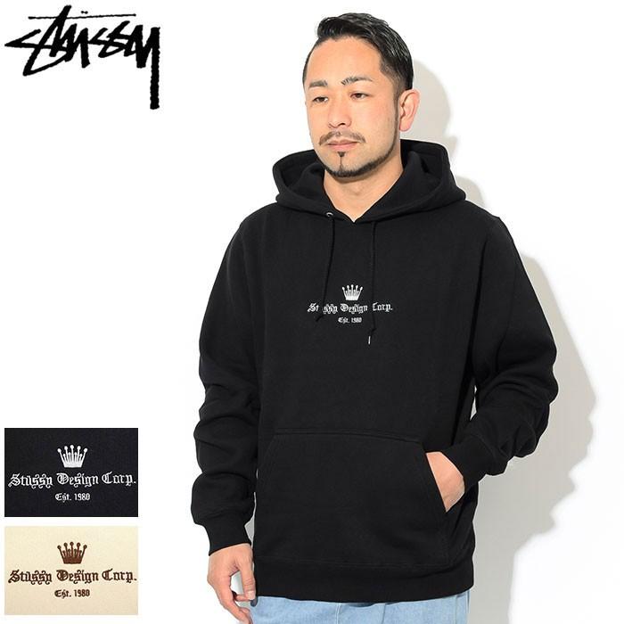 STUSSY ステューシー プルオーバー パーカー メンズ Old English