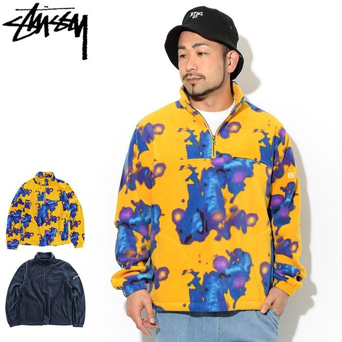 STUSSY ステューシー ジャケット メンズ Half Zip Polar Mock STUSSY ステューシー ジャケット メンズ Half Zip Polar Mock