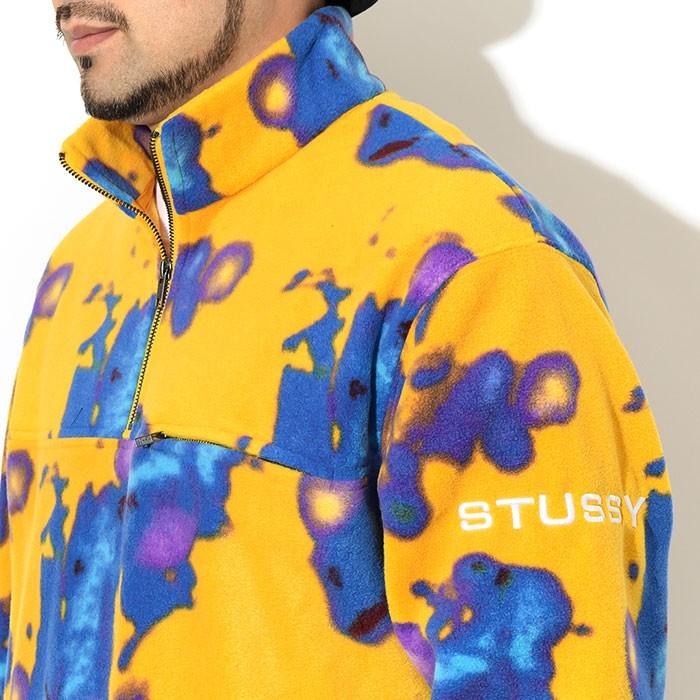 STUSSY ステューシー ジャケット メンズ Half Zip Polar Mock STUSSY ステューシー ジャケット メンズ Half Zip Polar Mock