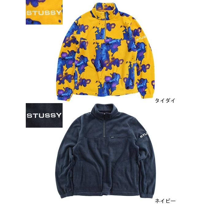 STUSSY ステューシー ジャケット メンズ Half Zip Polar Mock STUSSY ステューシー ジャケット メンズ Half Zip Polar Mock