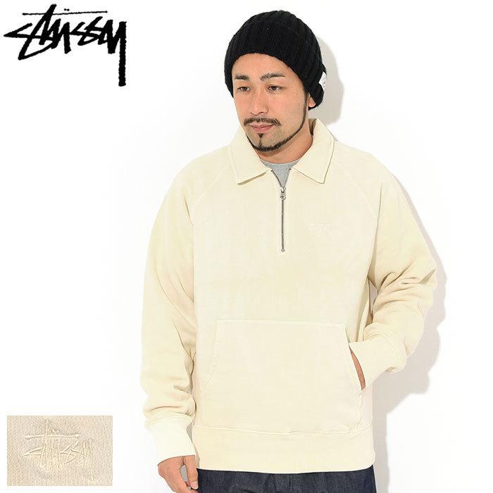 STUSSY（ステューシー） トレーナー メンズ Polo Zip Fleece ( stussy
